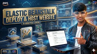 AWS Elastic Beanstalk Tutorial 2026: Host Your Website in Minutes! 🚀 (The Easy Way)  #treanding #AWS