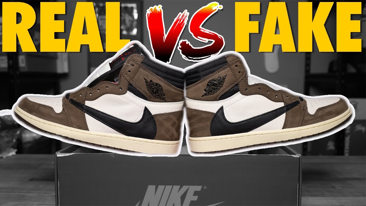 Travis Scott 1 High Mocha | Fake vs Real | 🔥The Only Guide you'll Ever ...