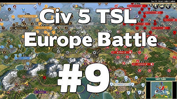 Civ 5 TSL Europe AI Only Battle #9