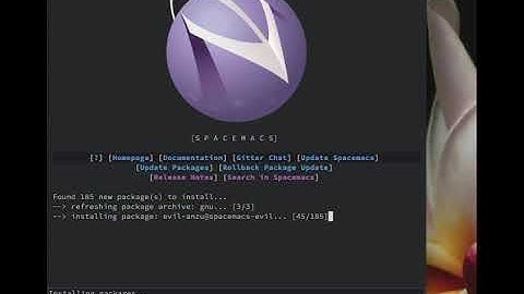 Spacemacs Install
