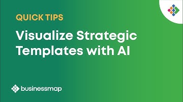 How To Visualize Your Strategy in Less Than a Minute? | Businessmap Quick Tips