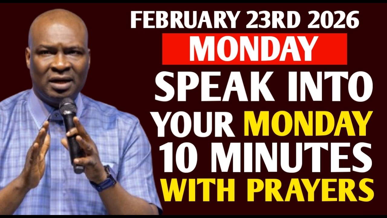 Speak into Your Monday 10 Minutes With Prayer | Apostle Joshua Selman ...