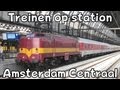 NS Treinen op Amsterdam Centraal - 07 september 2012