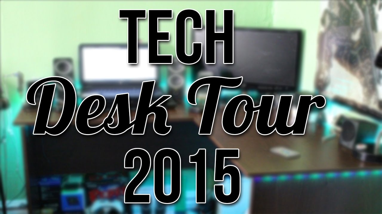 Summer Desk Tour Setup 2015 // Thank You For 100 Subs