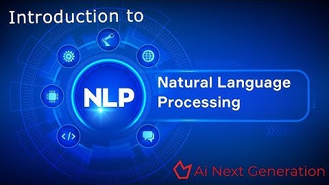 Introduction to Natural Language Processing