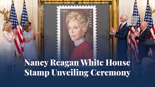 Nancy Reagan White House Stamp Unveiling Ceremony
