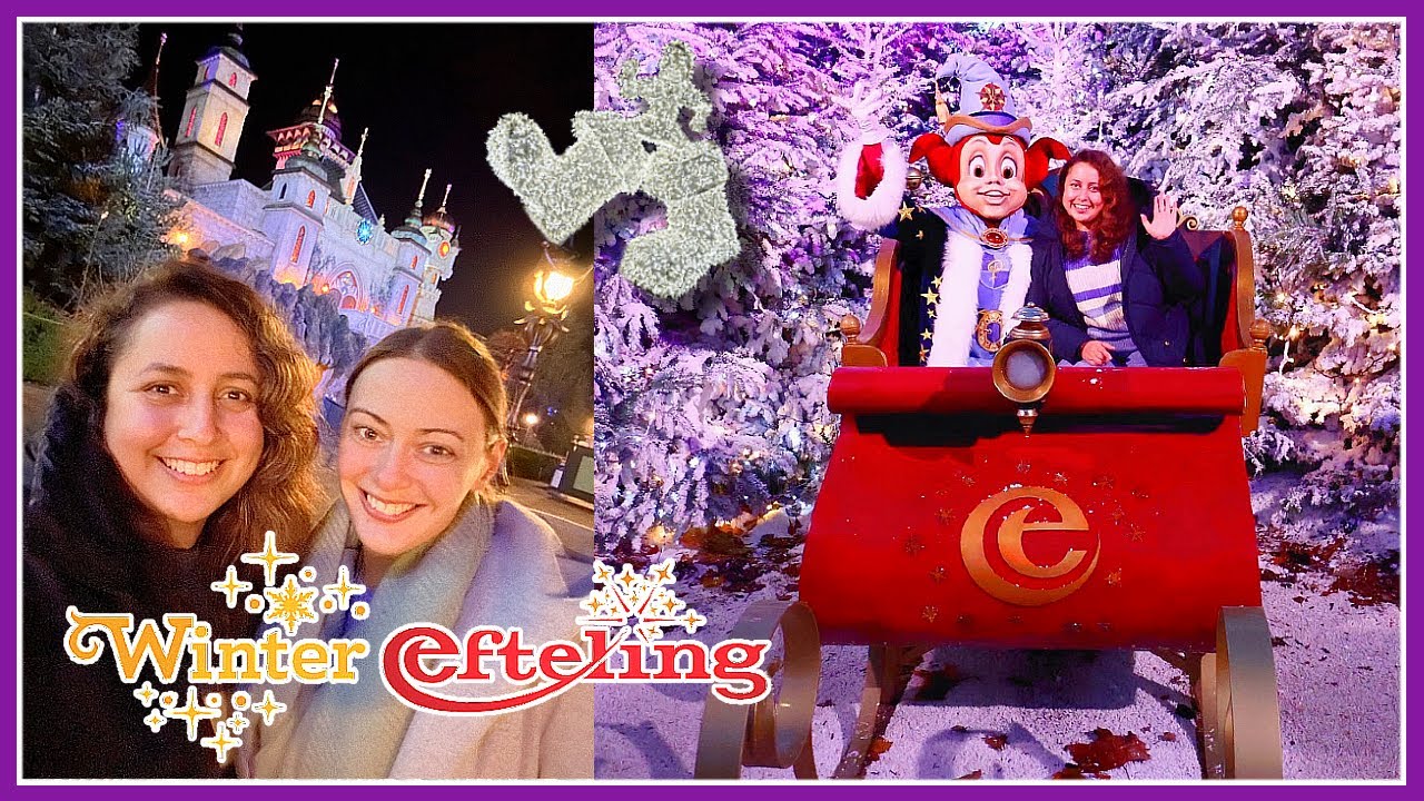 Winter EFTELING Magic & Efteling Hotel ROOM Tour | Efteling Vlogs Day 1 🇳🇱 | November 2023 AD