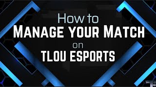 Tutorial | How to Dispute & Report Match Results
