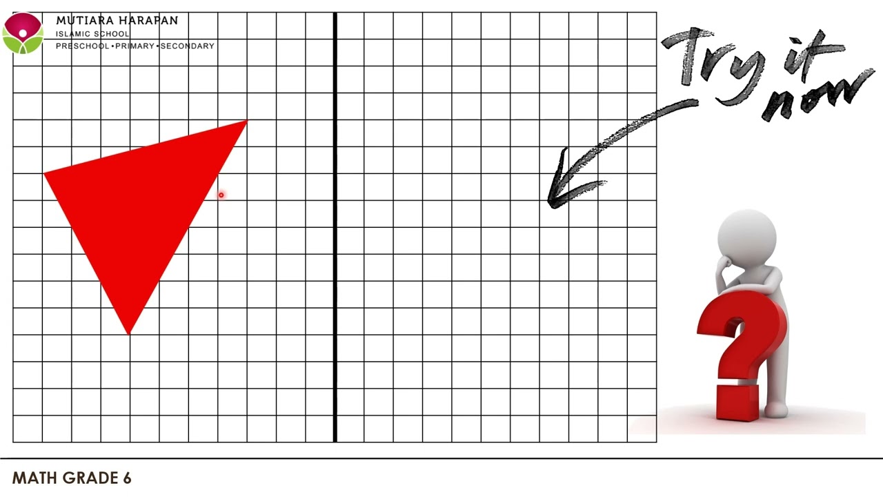 Math Primary 6 - Reflection and Rotation (Part 3)