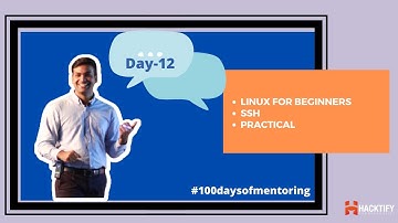 Secure Shell | SSH Practical | Linux | Hacktify Cyber Security