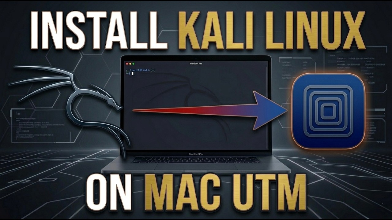 How to Install Kali Linux 2026 on Mac using UTM (Step-by-Step Guide ...