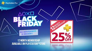 Black Friday | PlayStation®Plus