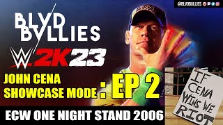 WWE2k23 John Cena Showcase Mode: Episode 2 || RVD at ECW One Night Stand