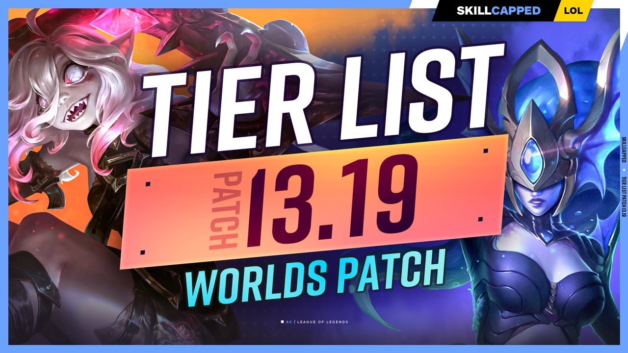 LoL 13.18 Tier List - Best Top, Jungle, Mid, ADC & Support Champions In League  of Legends