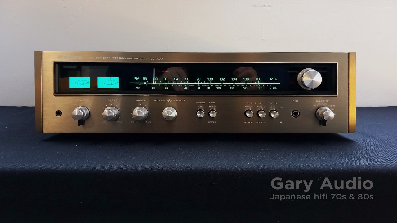 Onkyo TX-330 Solid State Stereo Receiver Japan 1974