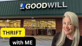 Thrift With Me at Goodwill | I'm back again #shopping