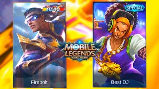 Bruno | Firebolt Skin VS Best DJ Skin | Mobile Legends: Bang Bang