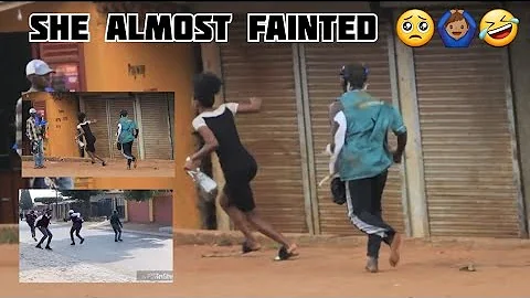 Mad man prank..💔why are they running away from mad man?...Congo🇨🇩 vs South Africa🇿🇦 prank