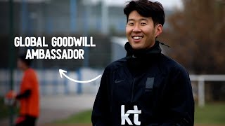 WFP welcomes football star Son Heung-Min as a Global Goodwill Ambassador