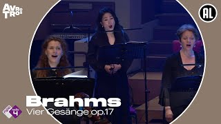 Brahms: Vier Gesänge op.17 - Groot Omroepkoor o.l.v. Michael Gläser - Live concert HD