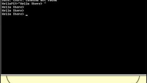 Linux and Unix Basics : Your Prompt
