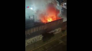 CAOS EN CABALLITO: Explosión, llamas y miles de usuarios sin luz