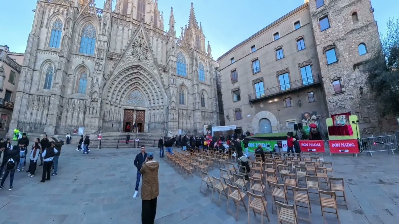 Cattedrale di Barcellona 🏰 La Santa Croce e Sant’Eulalia | Esterni mozzafiato