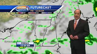 Watch: Warm, unsettled weather continues