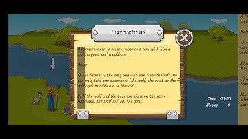 River Crossing IQ Logic Puzzles and Fun Brain Games