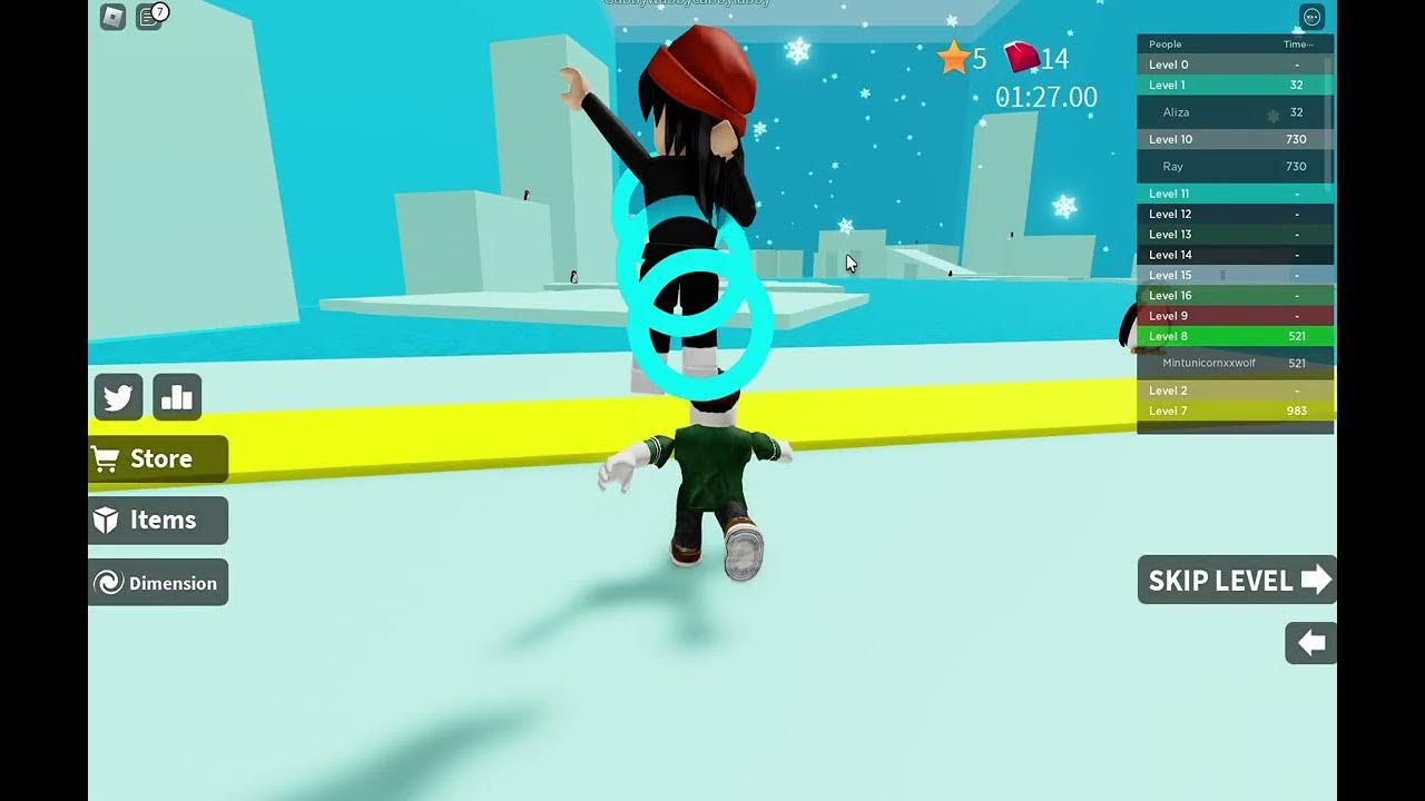 Roblox tile jumping! ) YouTube