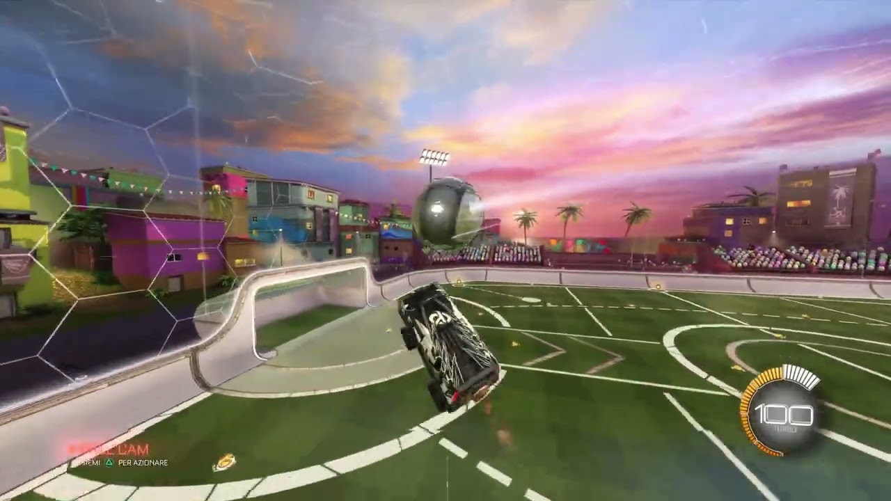 Rocket League®_wall drible with MERC