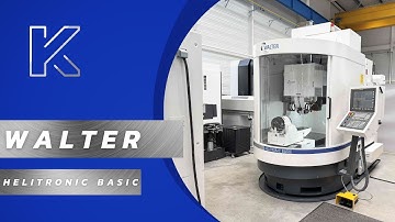 WALTER Helitronic Basic - CNC Tool Grinder