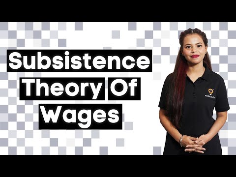 Video: Varför är existensminimumsteorin om löner viktig?