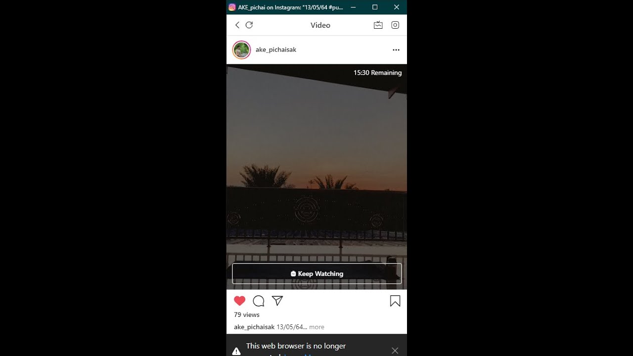 ดาวโหลด video in Instagram(ig) from PC