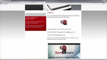 Adding YouTube Videos & Other Embeddable Content Using PowerCMS