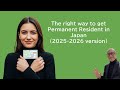 The right way to get Permanent Resident in Japan (2025-2026 version)