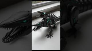 “Mosasaurus vs Plesiosaurus… But They’re ROBOTS Now 🤯 | Ocean AI Evolution”#YouTubeShorts