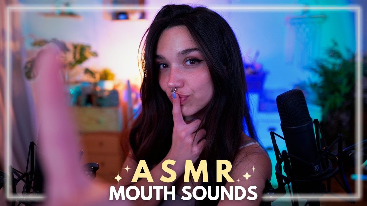 ASMR Mouth Sounds, Trigger Words & Besos PARA DORMIR