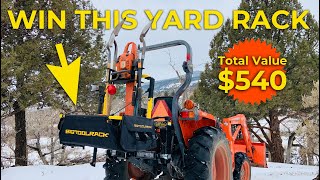 Bigtoolrack YardRack // Christmas GIVEAWAY // Bidwell Canyon Farm