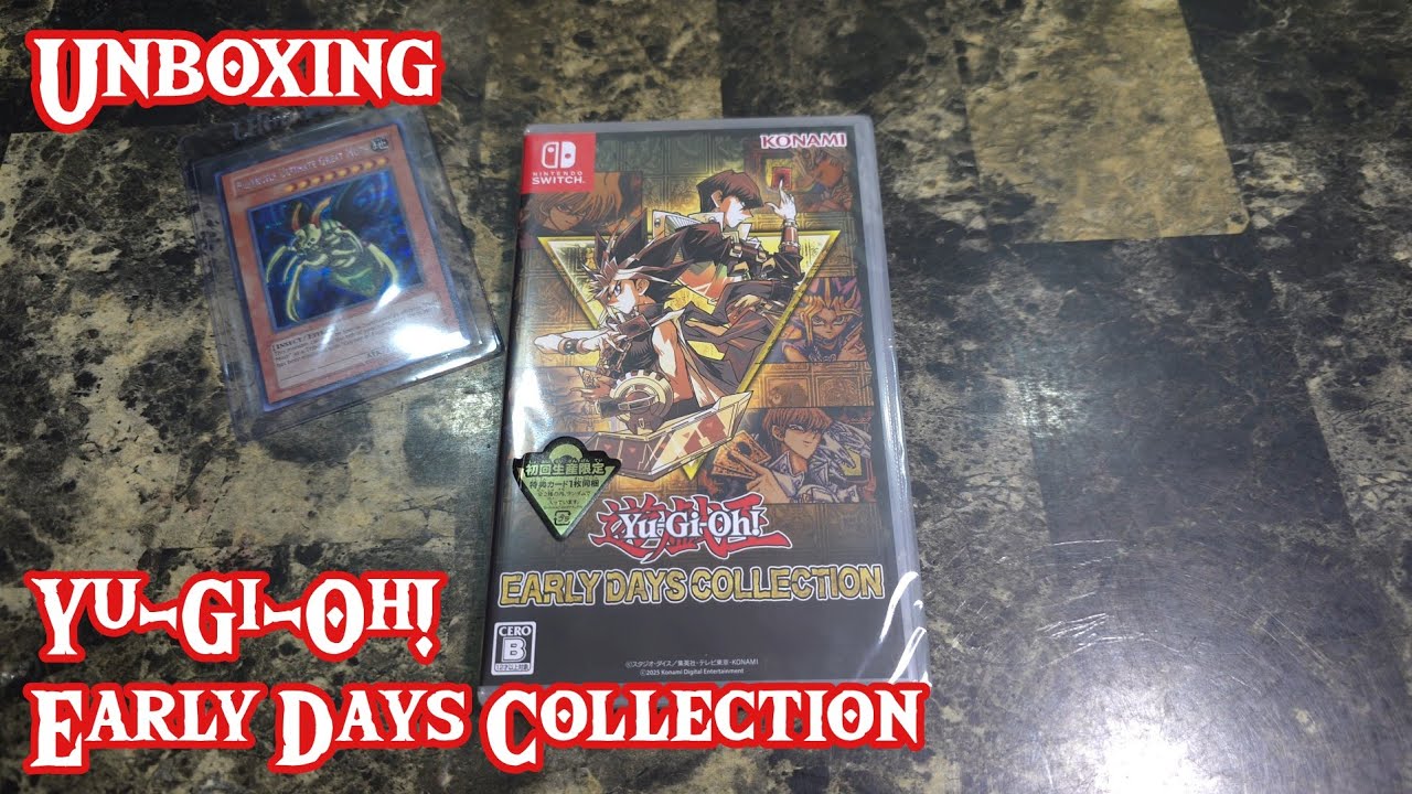 Yu-Gi-Oh! Early Days Collection Unboxing Versión Japonesa