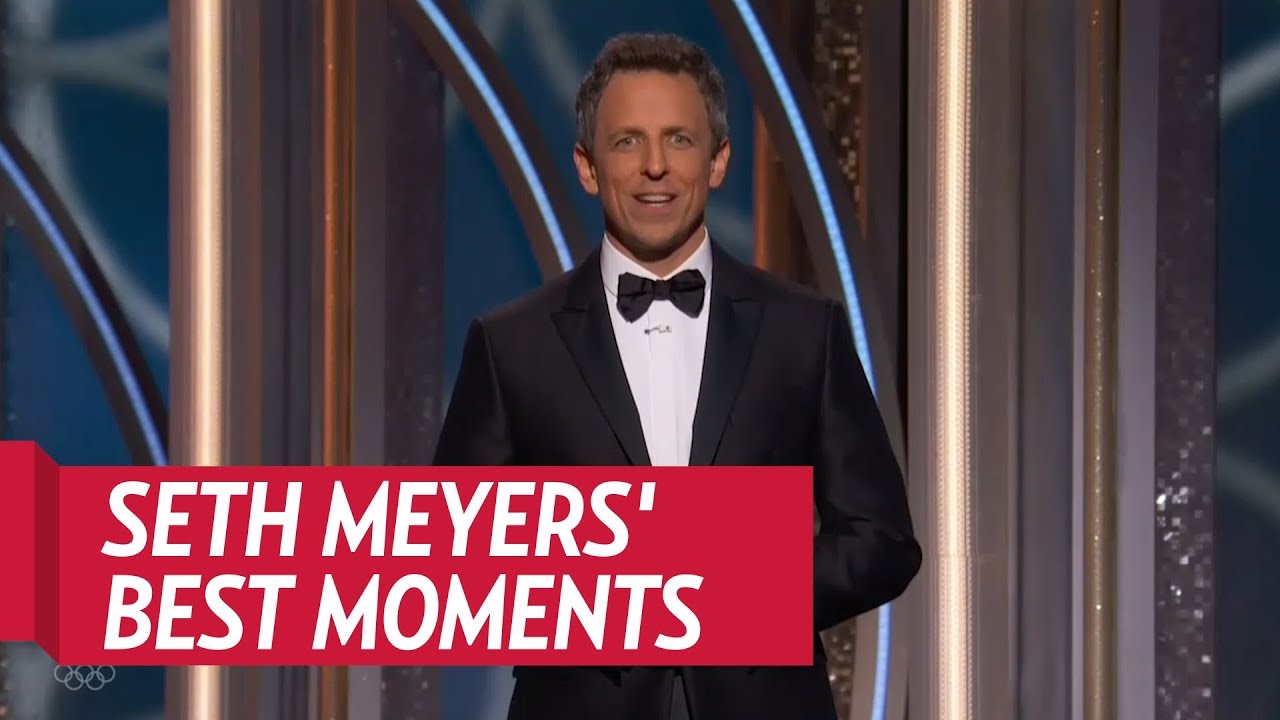 Seth Meyers Best Moments at the 2018 Golden Globes - YouTube