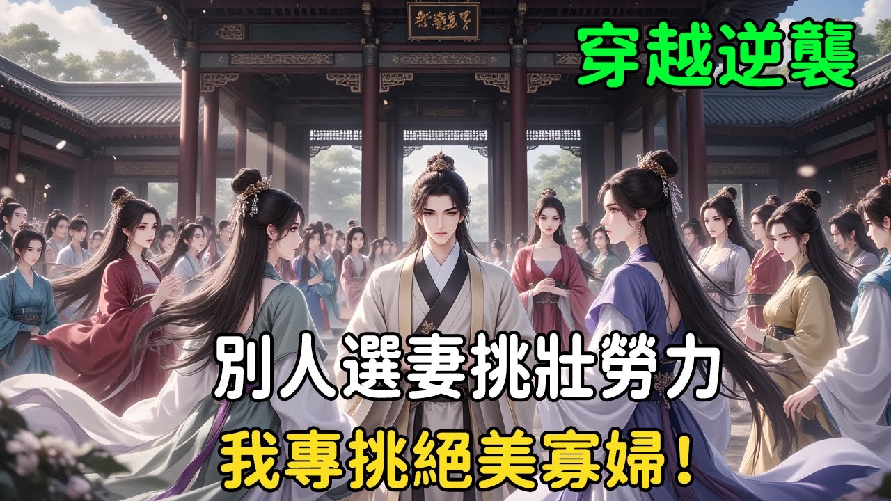 《別人選妻挑壯勞力，我專挑絕美寡婦！》 穿越到女多男少的朝代，江郎面對滿場急嫁的女子，做出了驚人選擇——專挑最美、最受排擠的娶！此舉不僅得罪權貴，更捲入巨大風波。看現代高手如何在古代亂世中，守護家人！