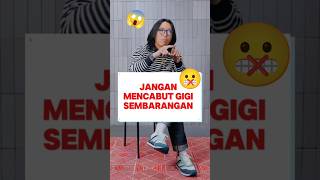 Pulling teeth carelessly can be dangerous for the optic nerve 😨 | Doctor Tirta #health #education...