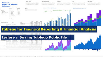 Lecture 5:  Saving Tableau file - Course: Tableau for Financial Reporting & Financial Analysis
