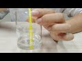 Test for carbon dioxide with limewater
