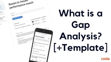 What is a gap analysis and how to do one? [+Template]