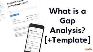 What is a gap analysis and how to do one? [+Template]