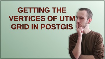 Getting the vertices of UTM grid in PostGIS
