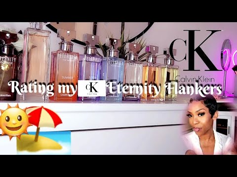 ??Summer Perfumes For Women: Rating My Calvin Klein Eternity Flankers!