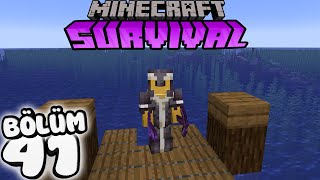 NETHERİTE ZIRHIMIZA YENİ ZIRH TASARIMI (efsane oldu) | Minecraft Survival | Bölüm 41